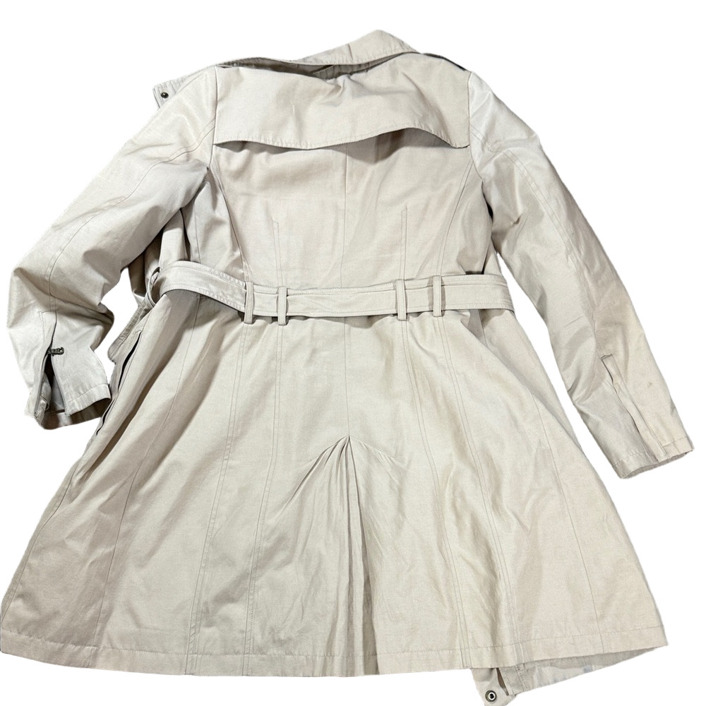 Guess Beige Ruffle Trench Coat SKU1421 - Picture 10 of 10